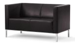 Klöber Sofa 2-sitzer Tasso 2.0 Echtleder